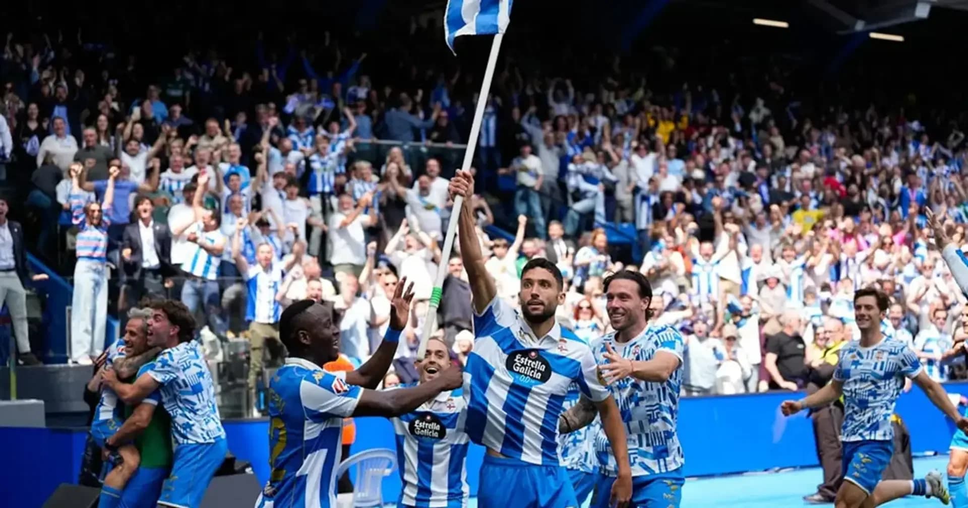 Déportivo La Corogne de retour en Liga après 8 ans