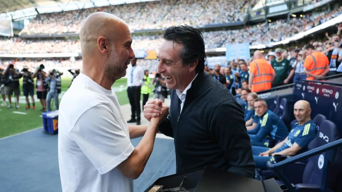Unai Emery offre un cadeau à Pep Guardiola