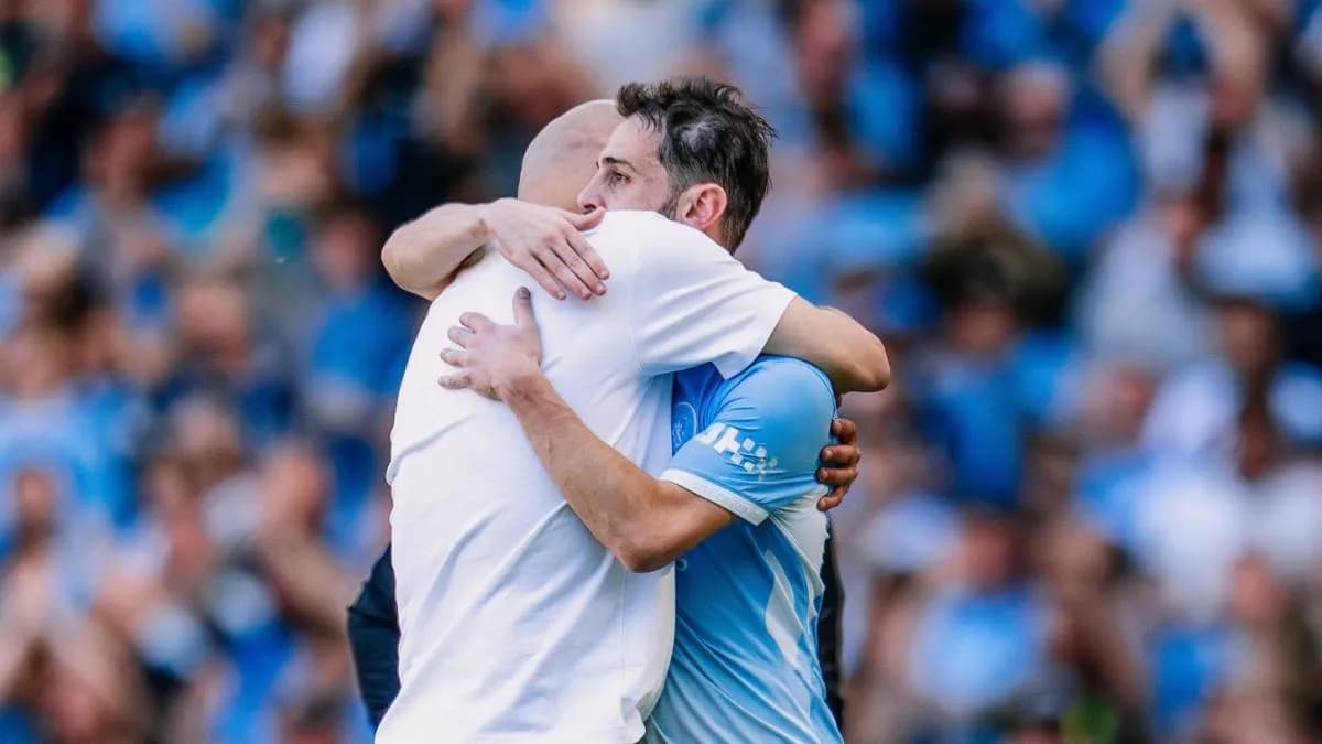 Manchester City : Bernardo Silva quitte le club, Guardiola ému