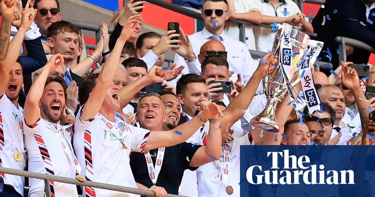 Bolton promu en Championship après victoire contre Stockport