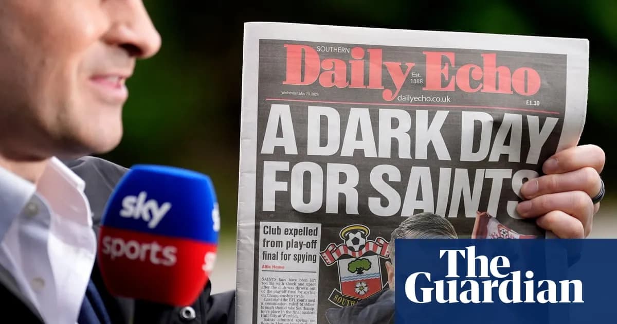 Southampton : appel rejeté pour espionnage, playoff compromis