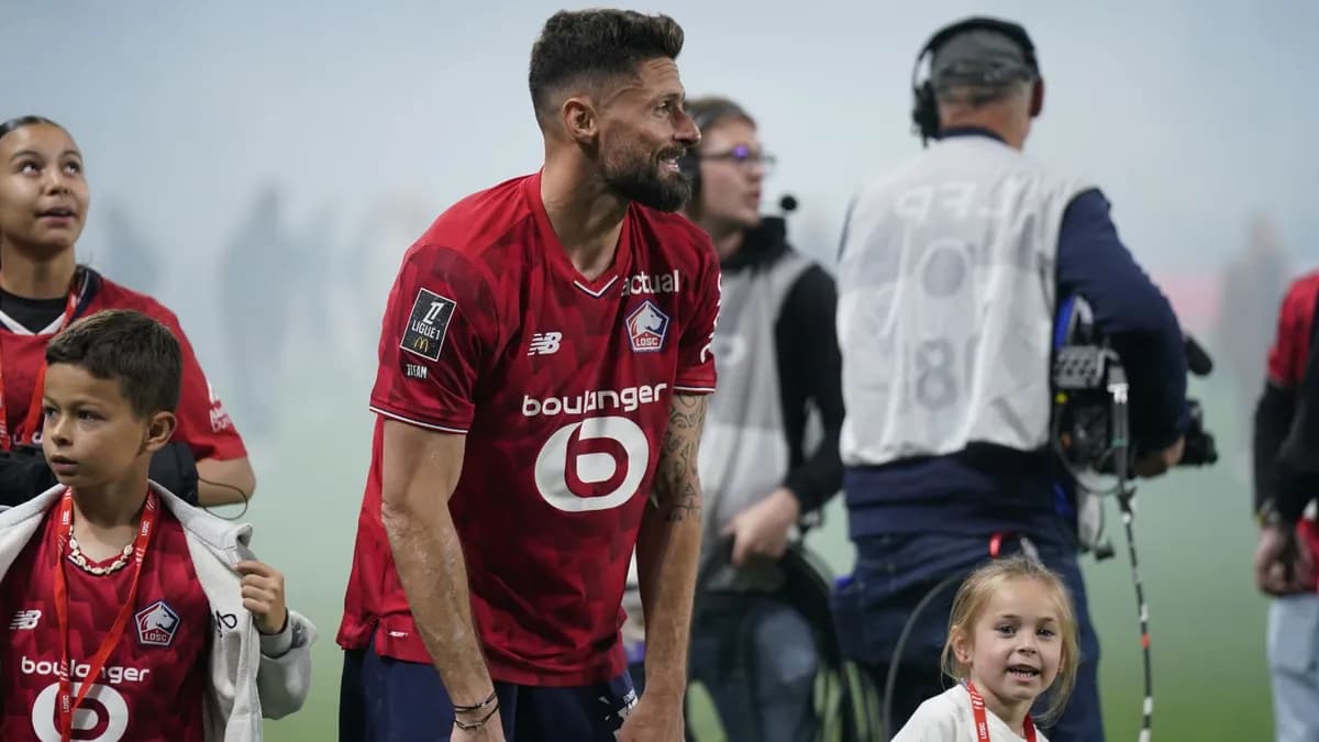 Olivier Giroud envisage une prolongation à Lille après la qualification en Ligue des champions
