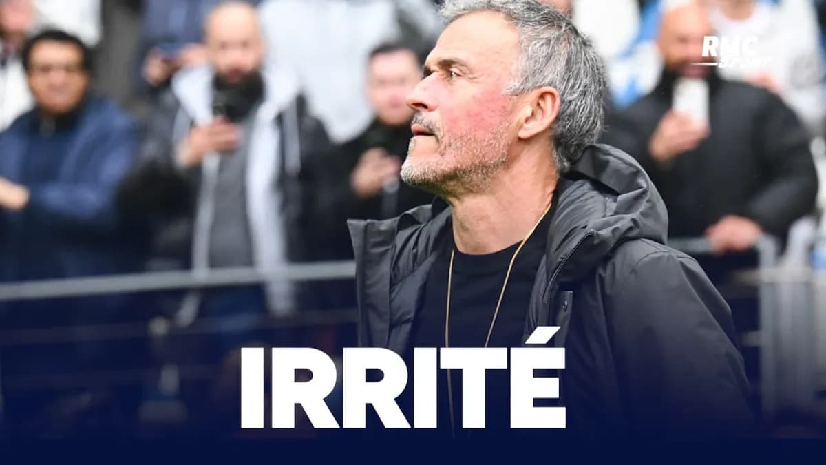Luis Enrique quitte la conférence après la défaite 2-1 du PSG contre Paris FC en Ligue 1