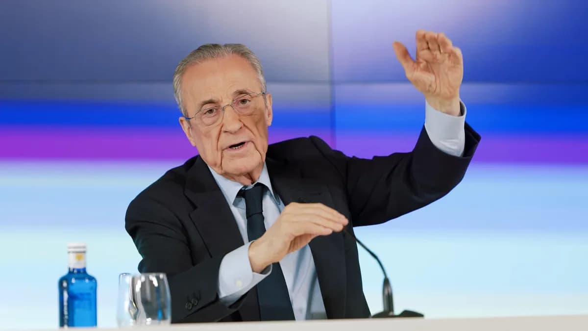 Florentino Pérez denounces a media conspiracy and mentions Mbappé amid Real Madrid's crisis in La Liga