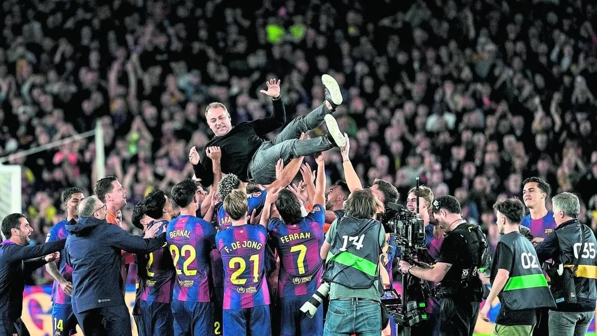 Hansi Flick, un deuxième titre de Liga au FC Barcelone malgré le fair-play financier contraignant