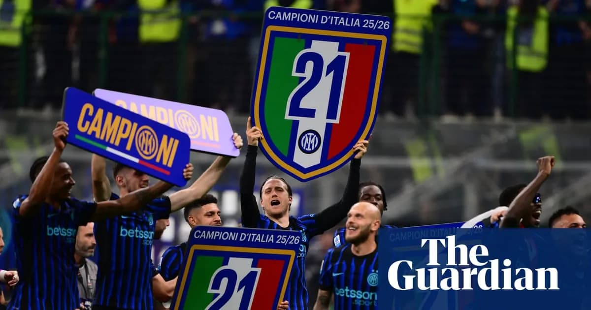 Inter Milan sacré champion de Serie A 2026 après victoire décisive contre Parme