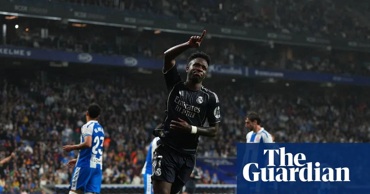 Vinícius Júnior Delays Barcelona's Crown by Scoring Two Goals Against Espanyol in 2026