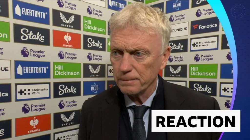David Moyes déçu par le nul 3-3 d'Everton face à Manchester City en Premier League 2026