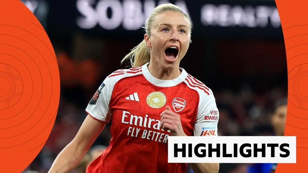Arsenal écrase Leicester 7-0 et relance la course au titre en Women's Super League