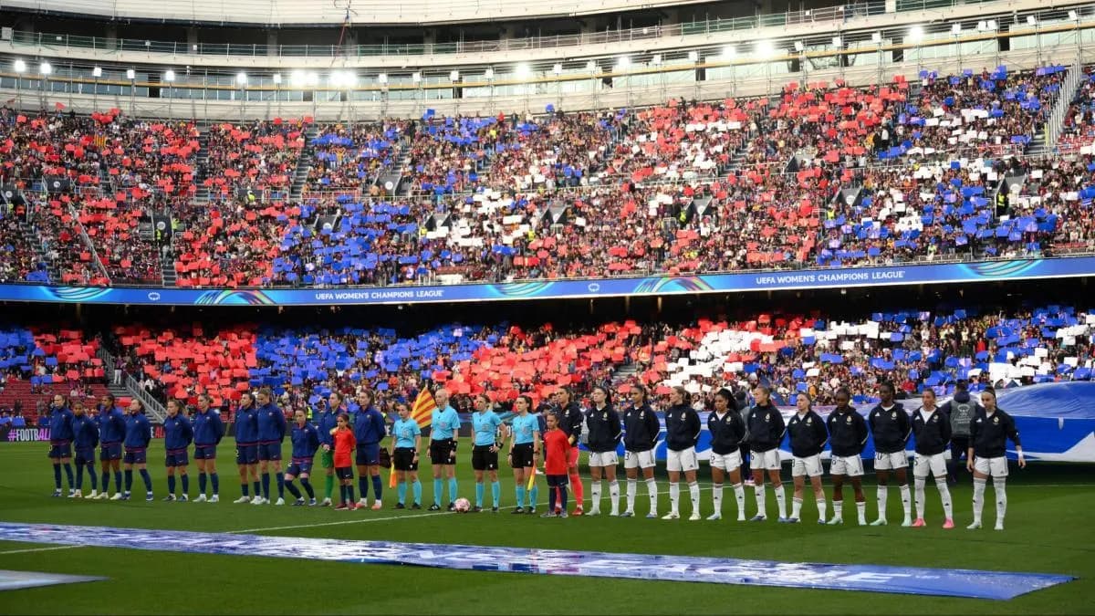 FC Barcelone : record d'affluence historique en matchs européens féminins en 2026
