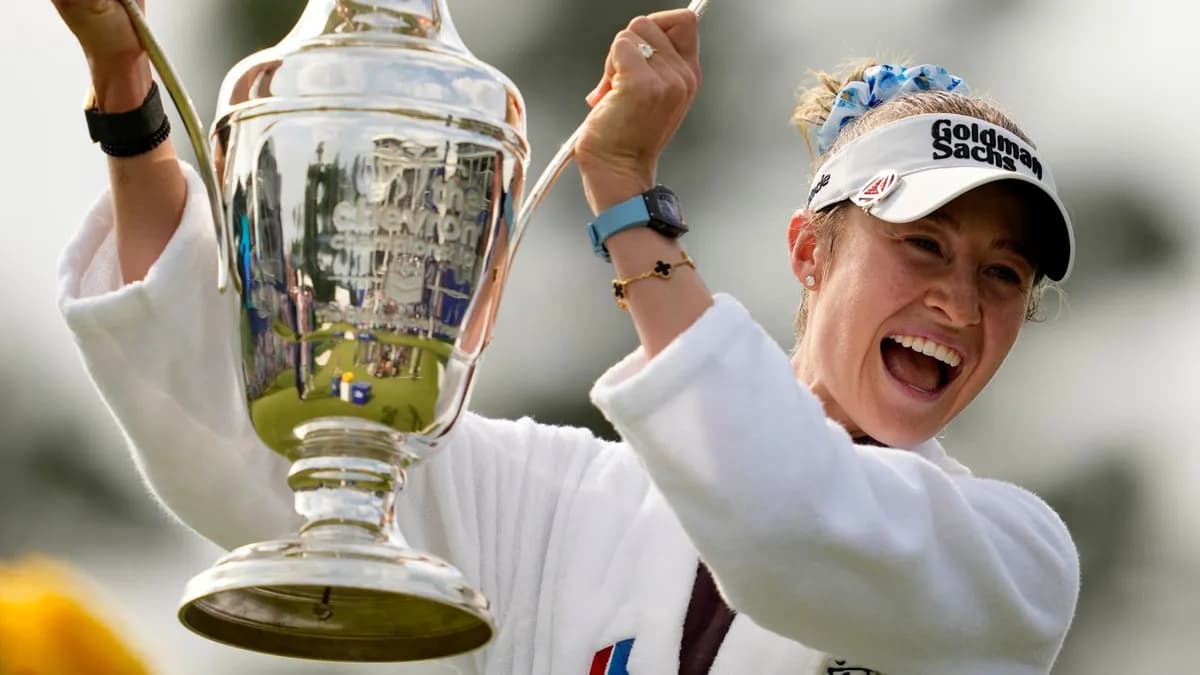 Top 5 des moments clés de la victoire de Nelly Korda au Chevron Championship 2026