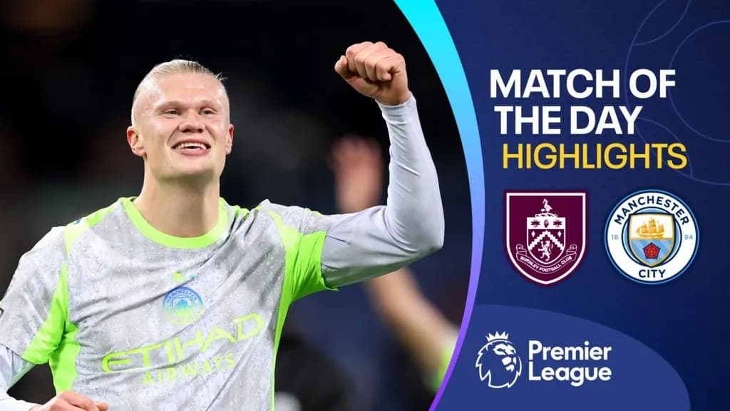 Manchester City prend la tête de la Premier League tandis que Burnley est relégué