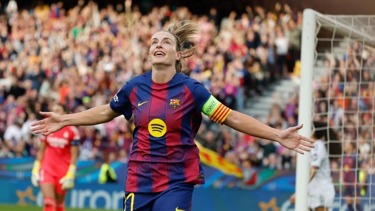 Transfert d'Alexia Putellas : le London City en pole position pour un mercato spectaculaire