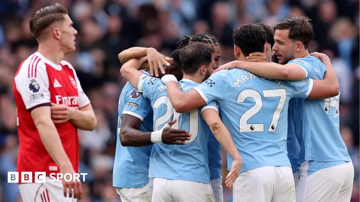 Guardiola défend la célébration de ses joueurs après la victoire contre Arsenal