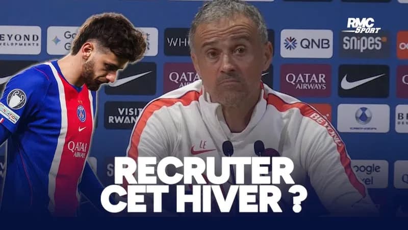 PSG : aucune arrivée cet hiver pour remplacer Kvaratskhelia, Luis Enrique l'affirme