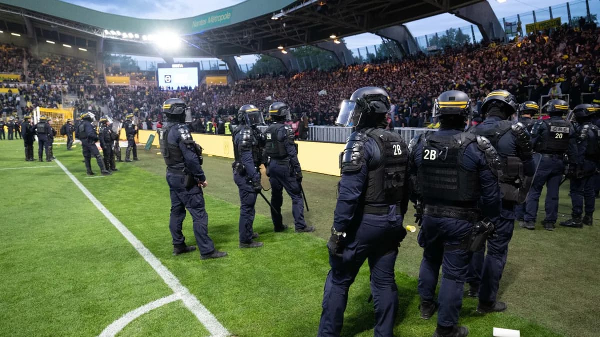 Nantes sanctionné par un match à huis clos après les incidents à La Beaujoire