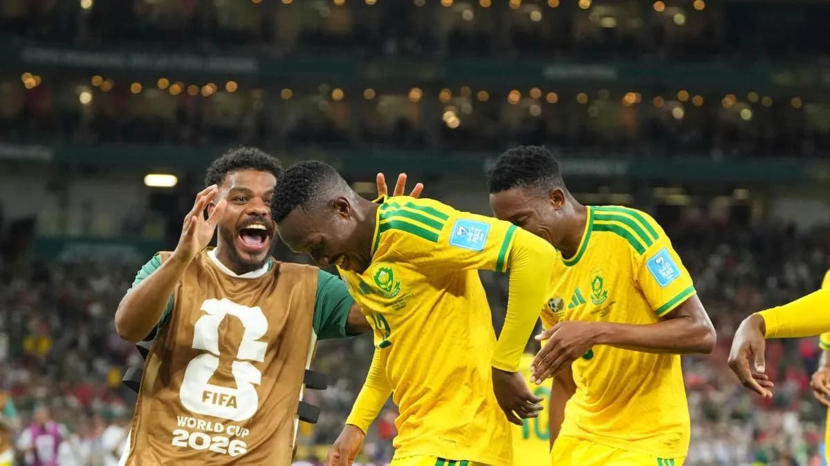 Thapelo Maseko, l'héroïque buteur de l'Afrique du Sud