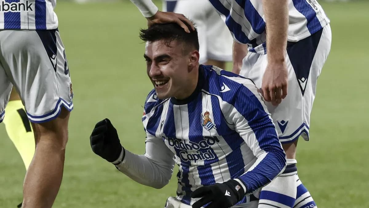 Ander Barrenetxea nominé pour le gol de la saison en LaLiga