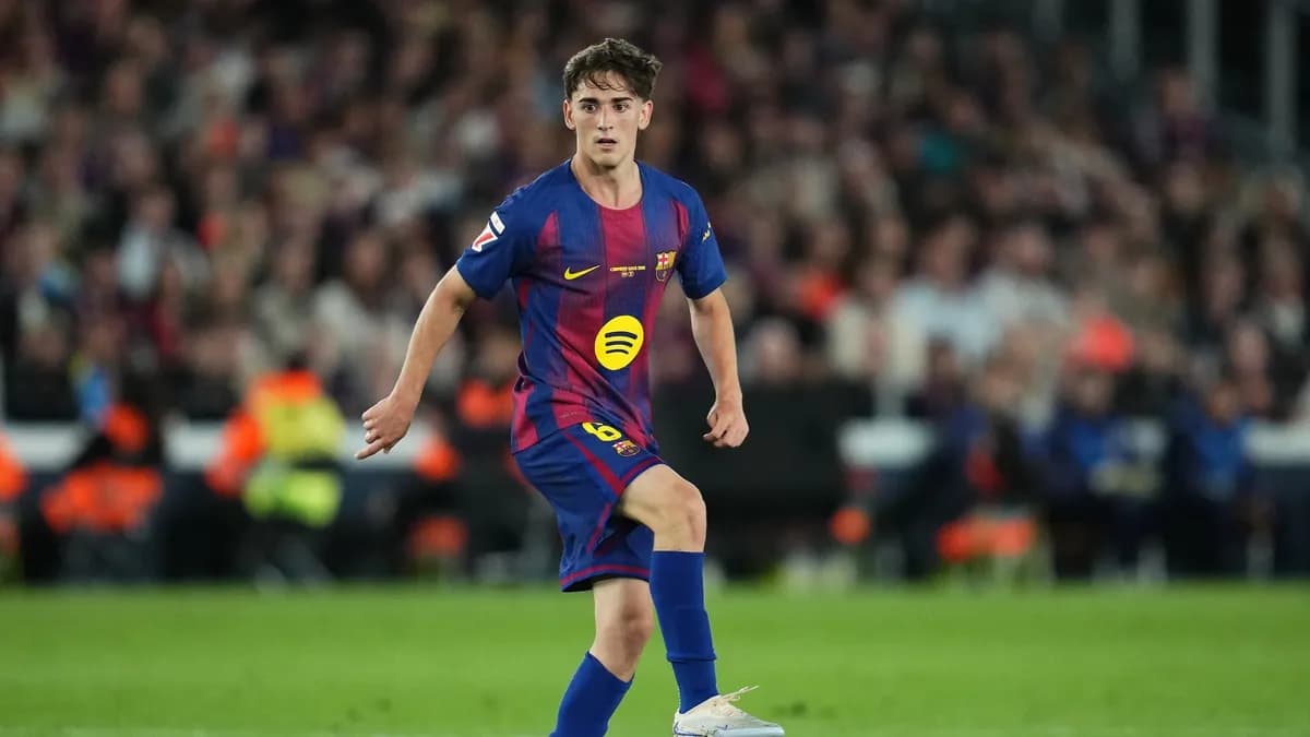 FC Barcelone : Gavi s'oppose au recrutement de 'superstars' et prône l'esprit collectif