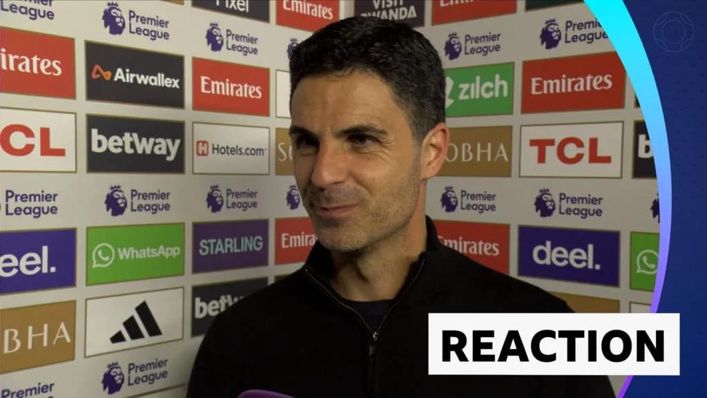 Arsenal : l'analyse d'Arteta sur leur meilleure première mi-temps en Premier League face à Burnley