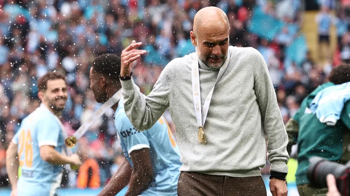 Manchester City : Guardiola interdit toute fête après la victoire en FA Cup pour rester concentré sur la Premier League