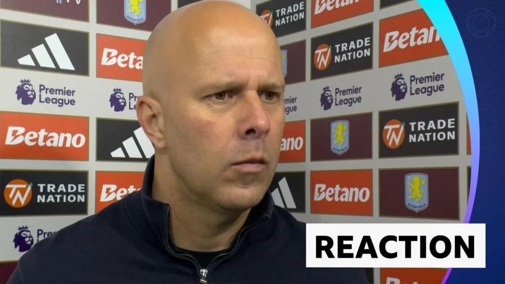 Liverpool : Arne Slot exprime sa frustration après la défaite cruciale face à Aston Villa en Premier League