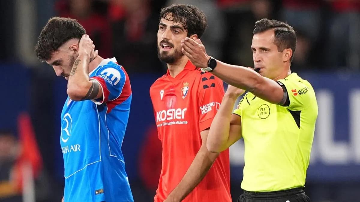 José Luis Guzmán Mansilla : comment le VAR a corrigé les erreurs d'arbitrage face à Osasuna en Liga