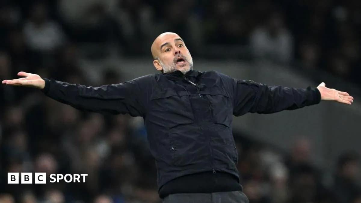 Pep Guardiola critique le VAR en Premier League : un simple tirage au sort selon lui