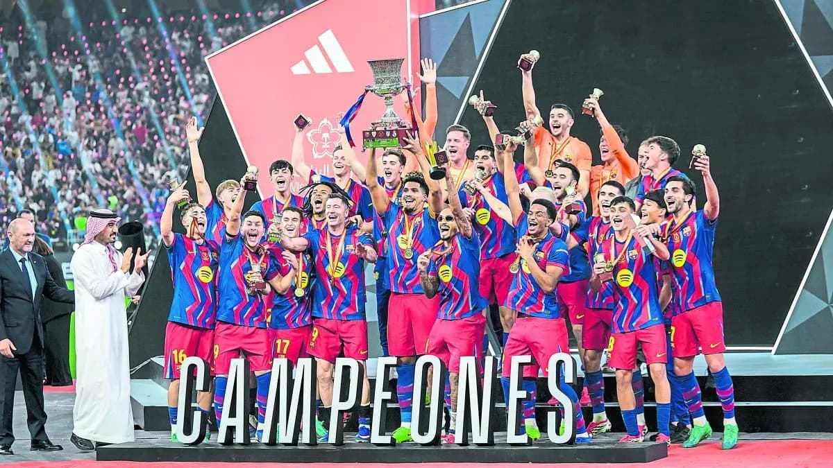 Barcelona remporte une nouvelle Supercopa d'España face au Real Madrid sous Hansi Flick