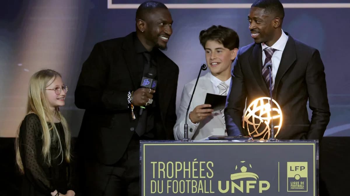 Top 5 des lauréats des Trophées UNFP en Ligue 1 avec Dembélé et Doué en vedette