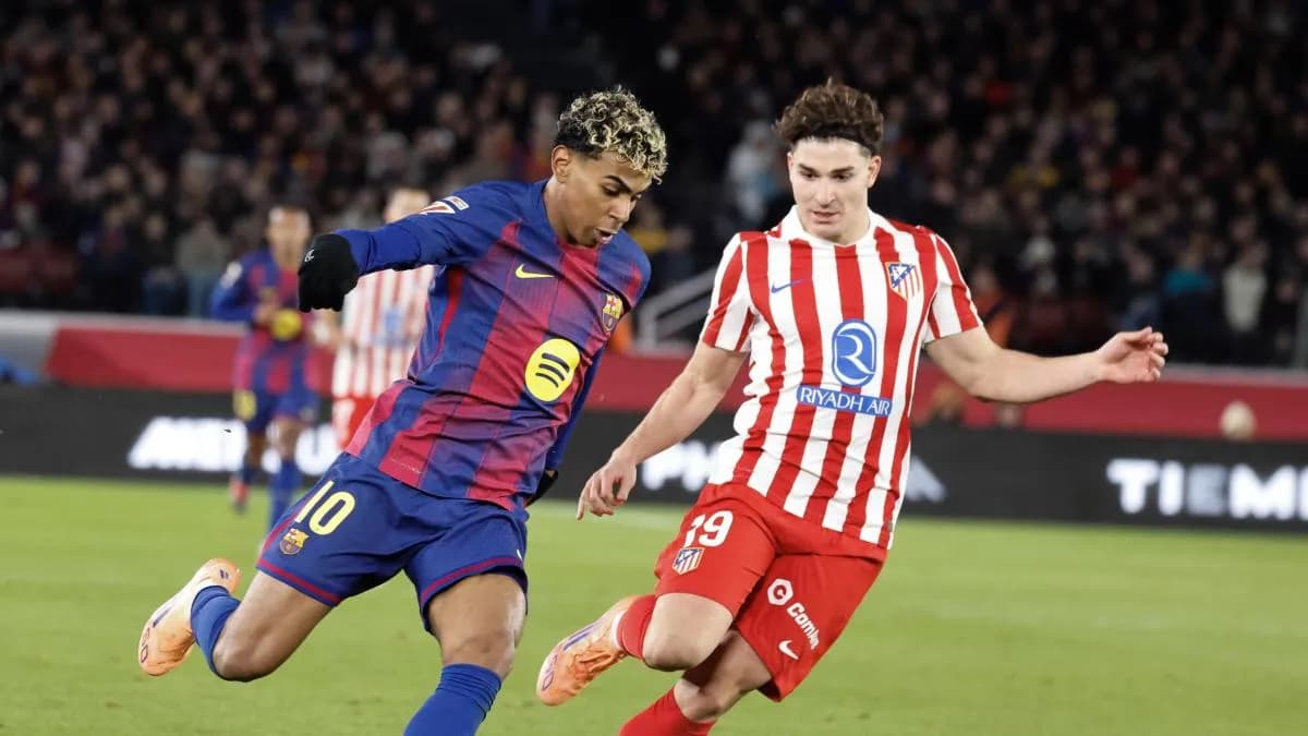 Julián Álvarez : la trajectoire inverse du Barça en titres depuis son arrivée à l’Atlético Madrid en 2024