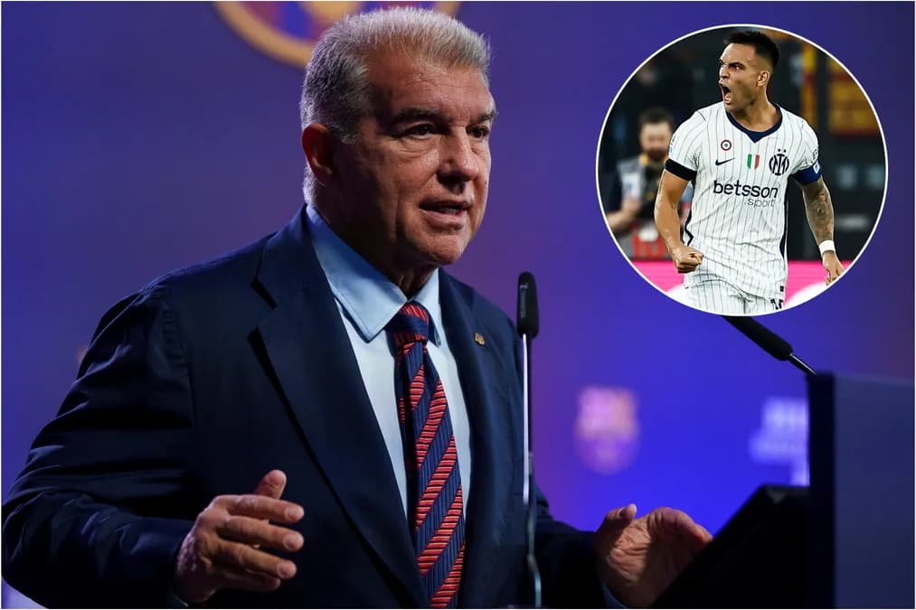 Barcelone : Laporta confirme l'intérêt pour Lautaro Martinez, négociations en cours